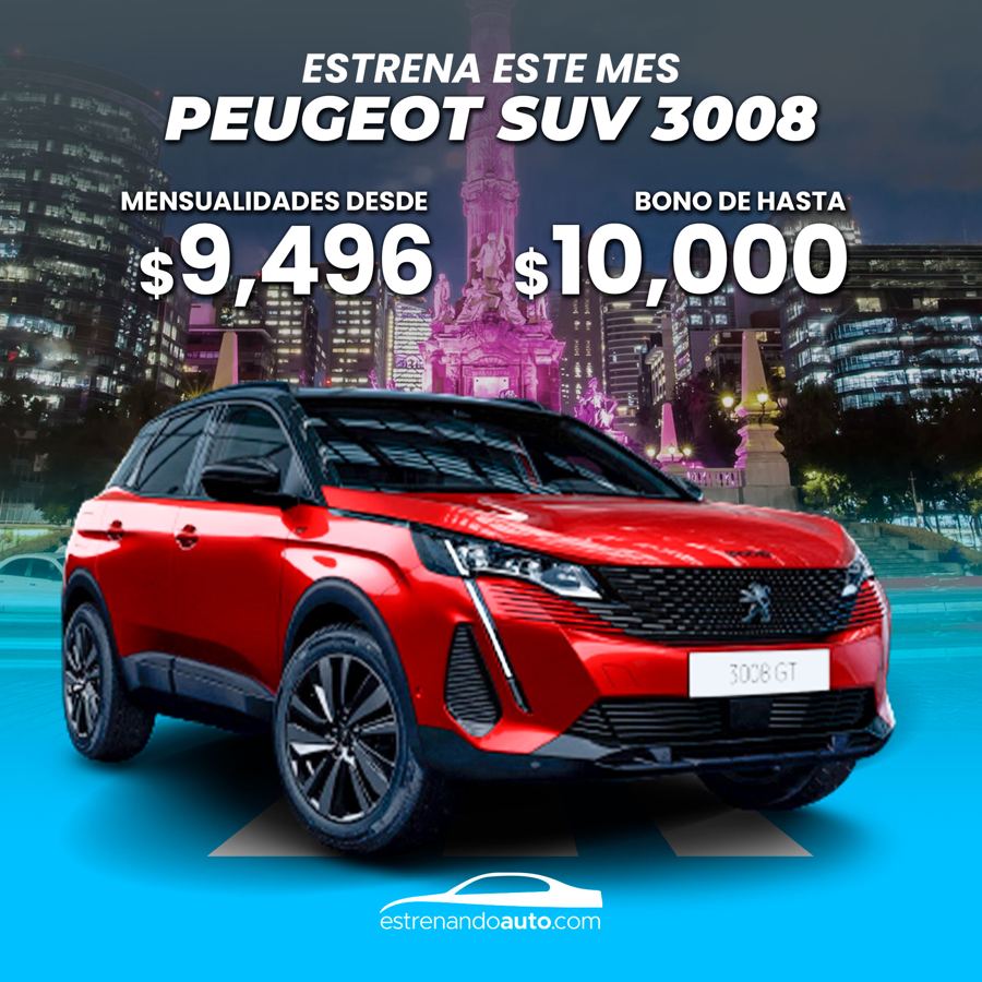 Diseño de campaña Peugeot 3008