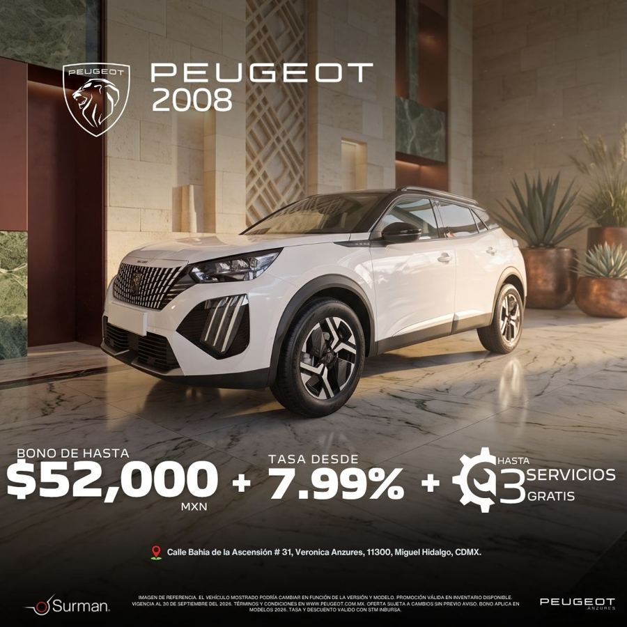 Arte de campaña Peugeot 2008