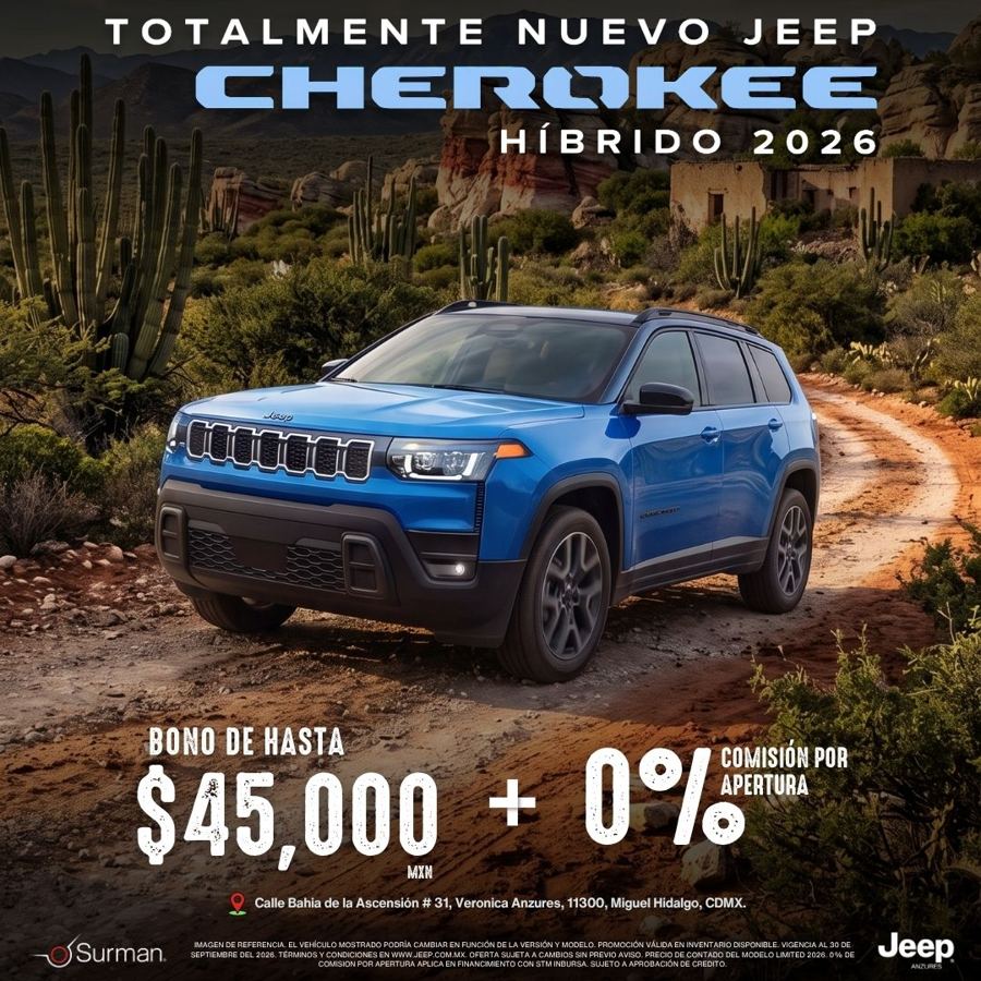 Arte de campaña Jeep Cherokee