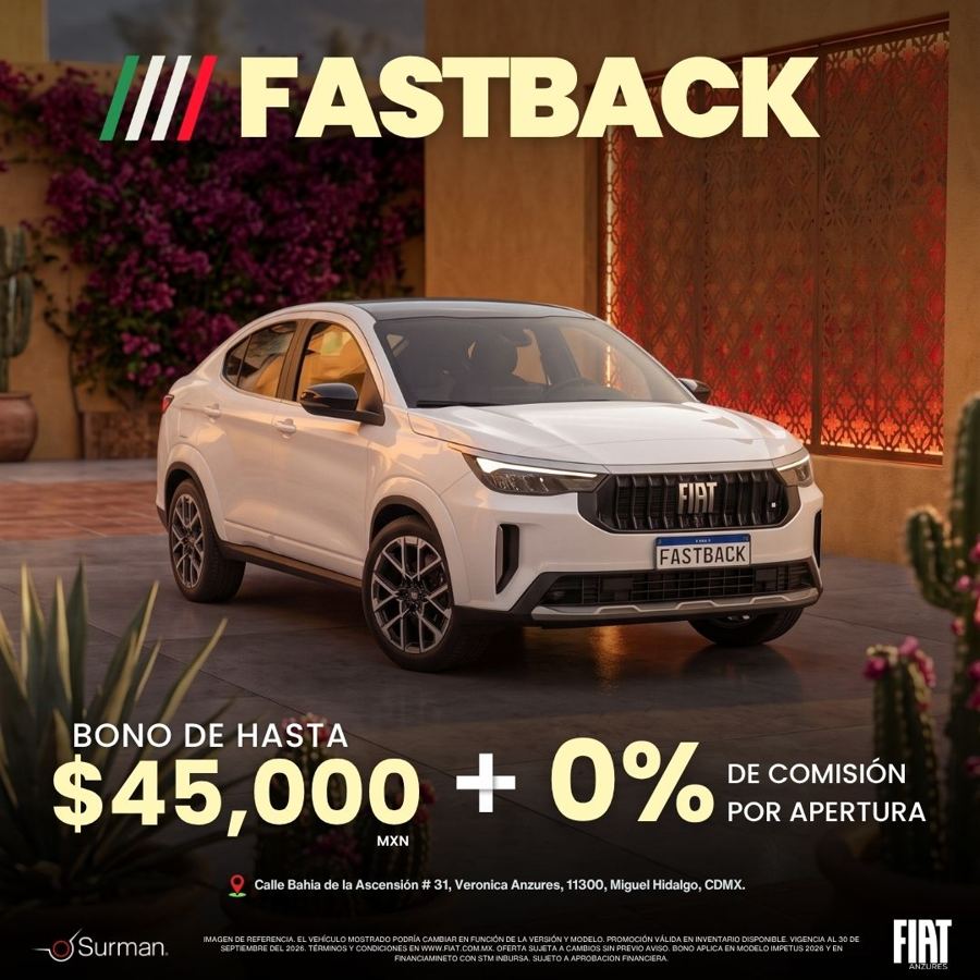 Arte de campaña de Fiat Fastback